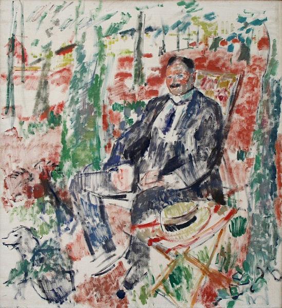 Rik Wouters Man met strohoed china oil painting image